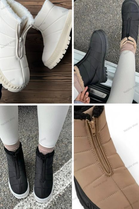 Жіночі сапожки на хутрі
