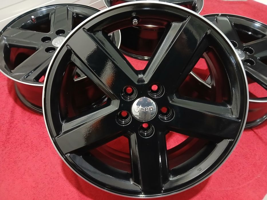 Felgi aluminiowe 18' 5x114,3 Jeep polerowany rant