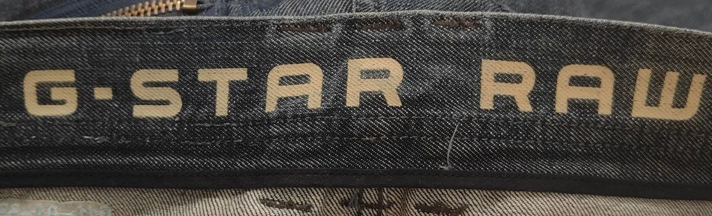Wr) G-STAR RAW DENIM 3301 oryginalne męskie spodnie jeansowe Roz.31/34