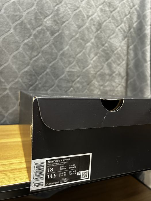 Air Force 1 07 WB Wolf Grey