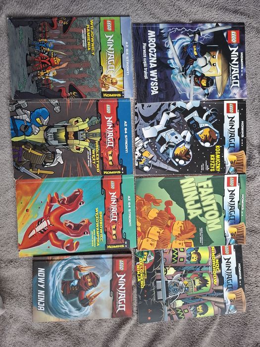 Książki lego ninjago