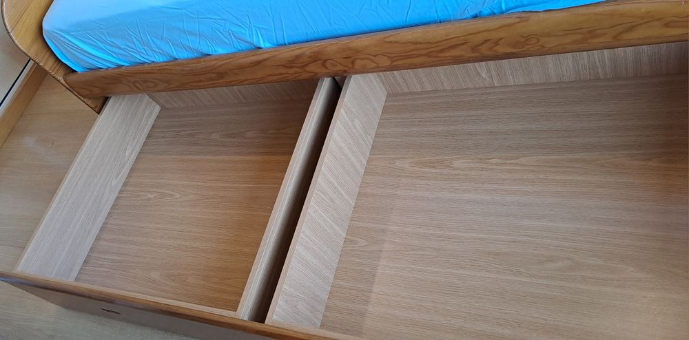 Cama de solteiro pinho maciço