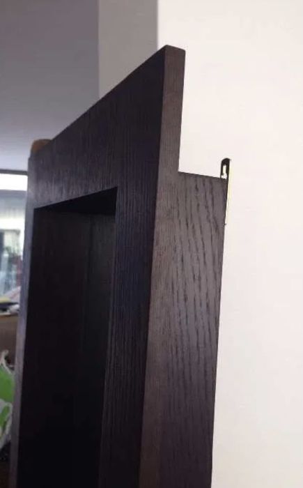 Espelho NOVO de caixa madeira carvalho wengue