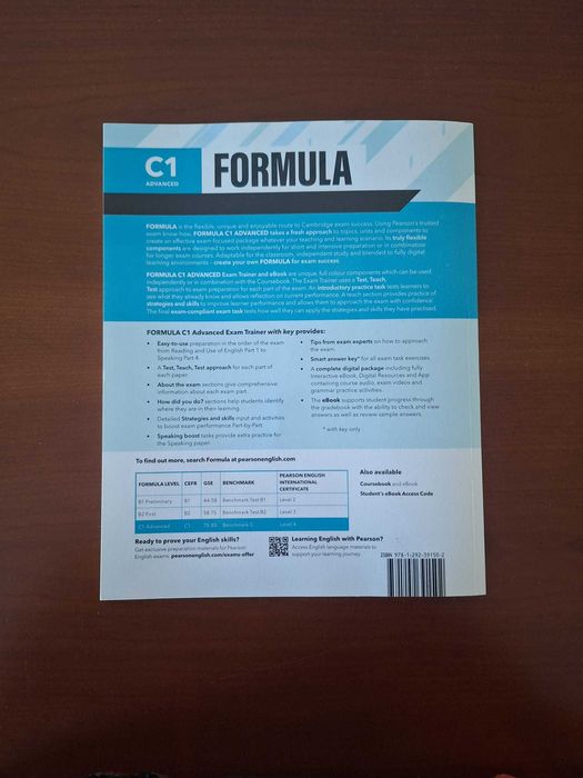 Livro de exercícios para preparação exame Cambridge nível C