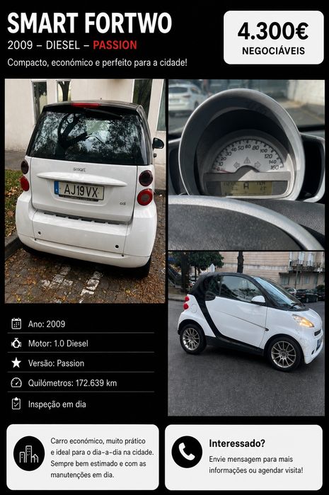 Smart Fortwo 2009