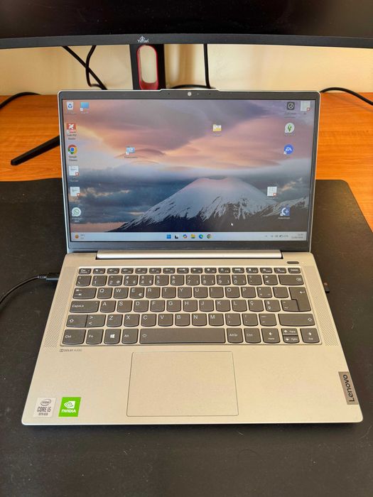 Portátil LENOVO IdeaPad 5 14IIL05-034 (14'' - Intel Core i5-1035G1 - RAM: 8 GB - 512 GB SSD - NVIDIA GeForce MX330)