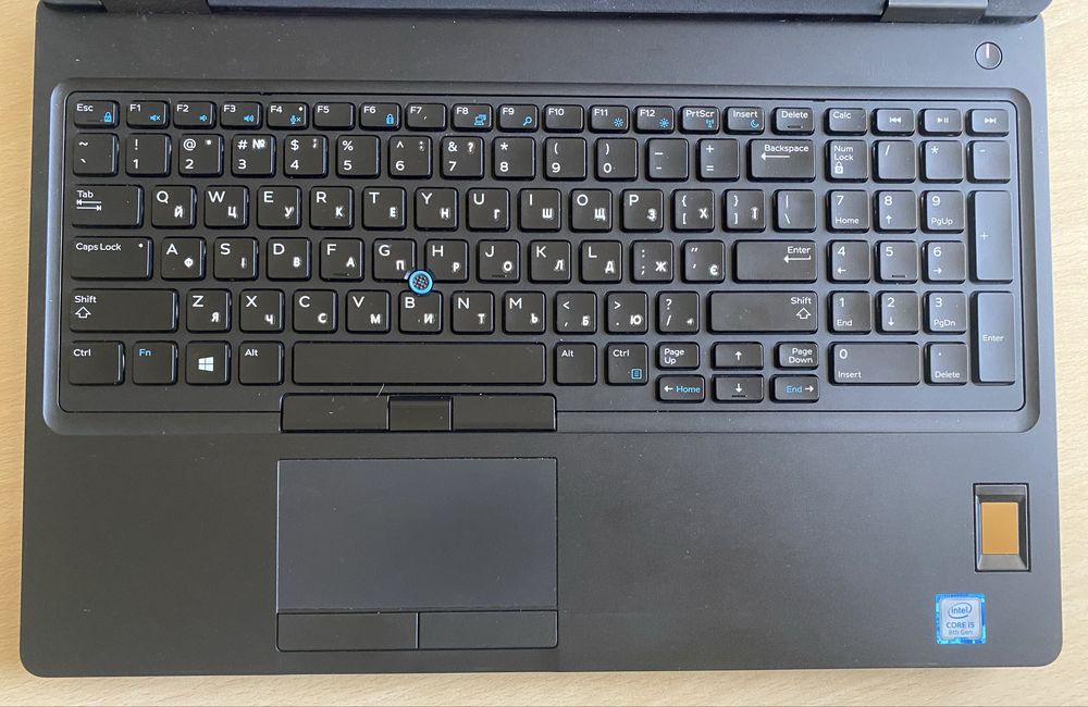 DELL Latitude 5591•15.6" Touch•Core i5-8400H•8/16•256 NVIDIA 2Gb