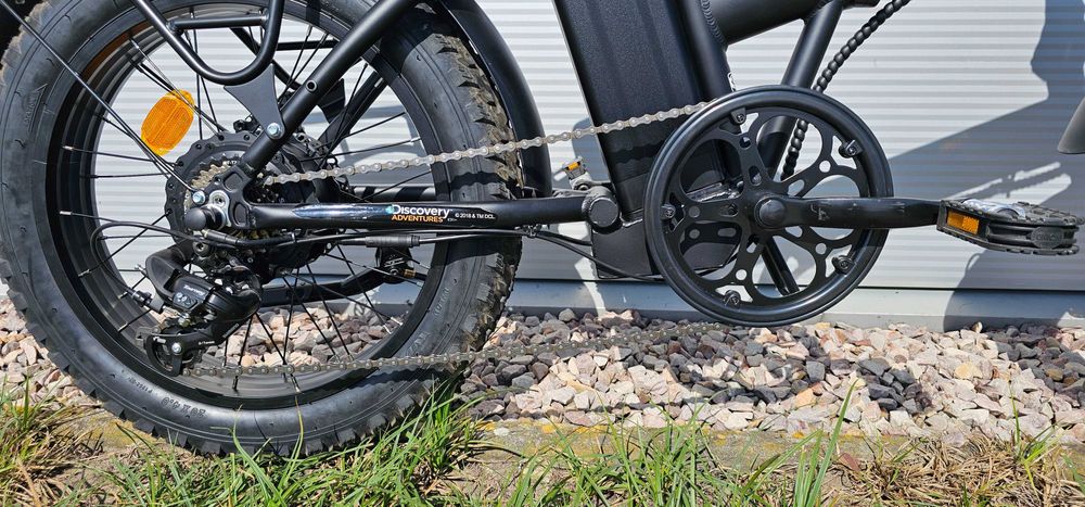 SKŁADANY Elektryczny rower miejski, koła 20" FAT,