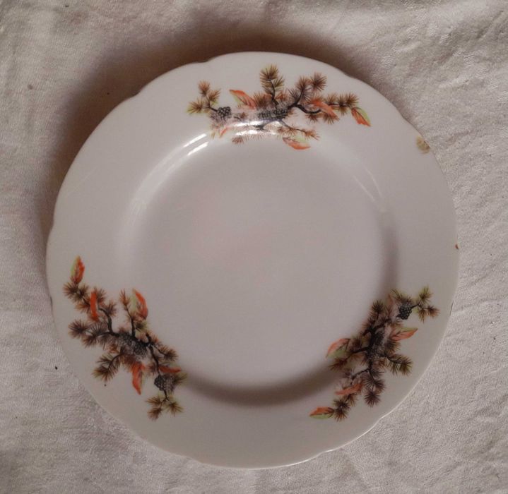 Тарелки для первых и вторых блюд, глубокие и плоские, времен СССР: