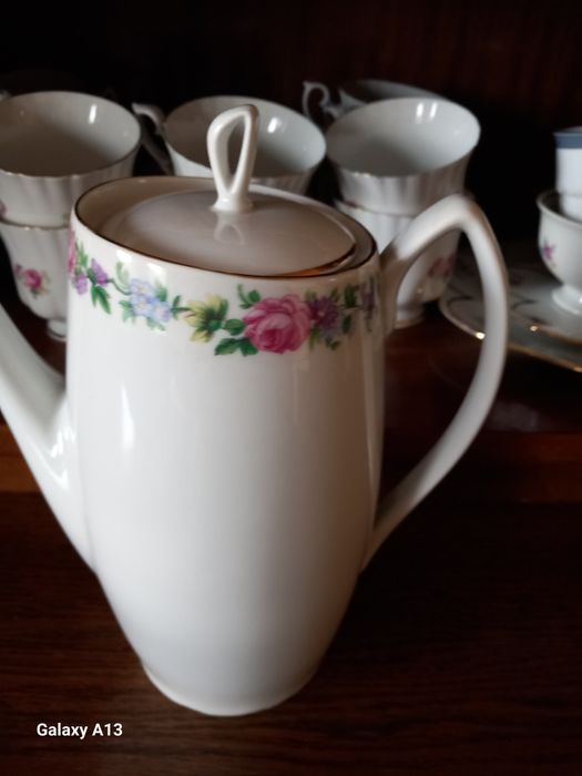 Porcelanowy zestaw do kawy