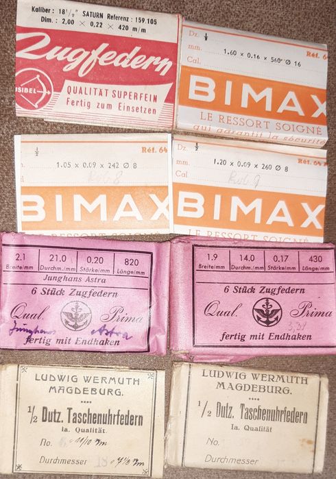 Часовые запчасти винтаж