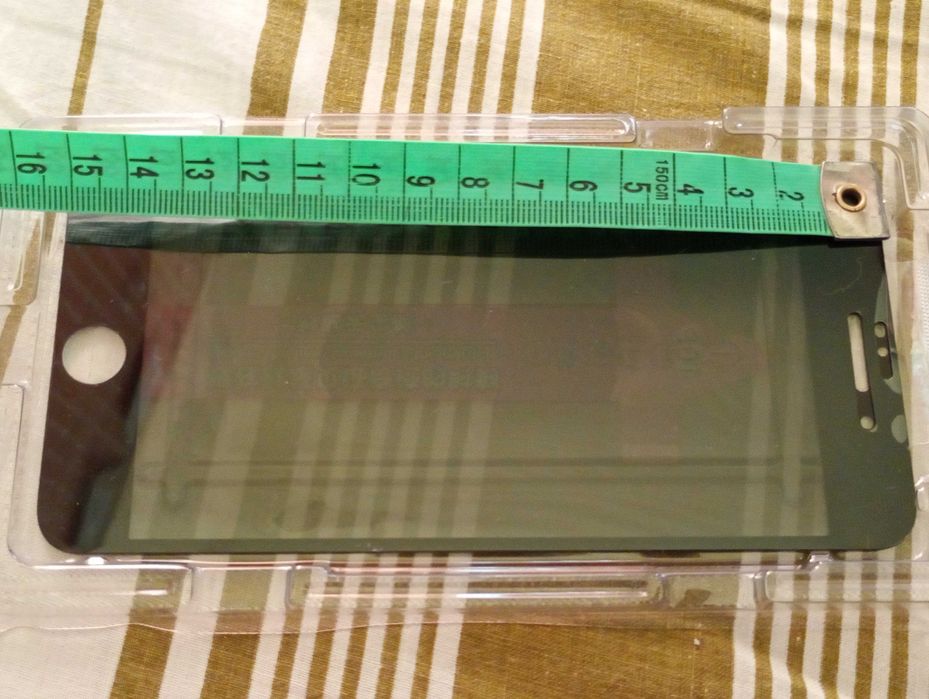 Szkło ochronne na telefon 15x7cm (3 sztuki)