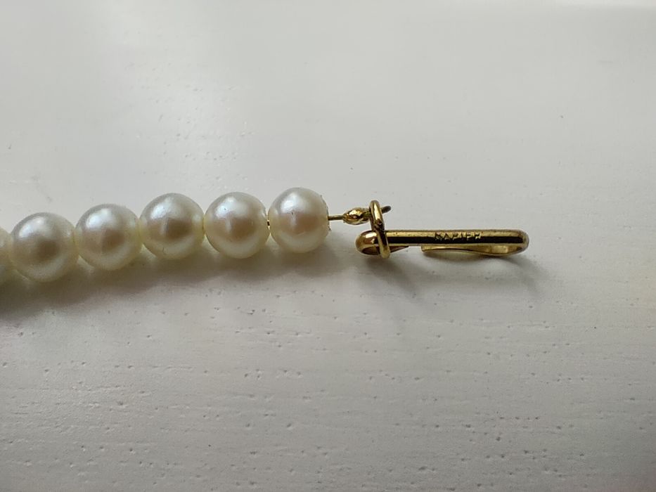 Naszyjnik Vintage, Unikat, retro Napier USA, perły, elegancki