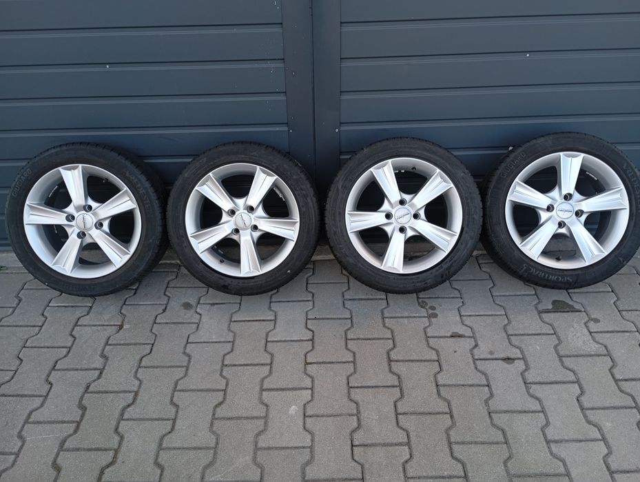 Komplet kół Opel Corsa 195/50/15 4x100 Letnie felgi Trinity