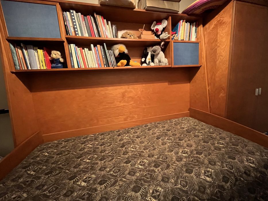 Cama dupla de solteiro