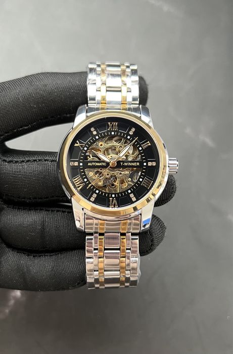 Avtomatic | Механічний чоловічиий годинник Skeleton