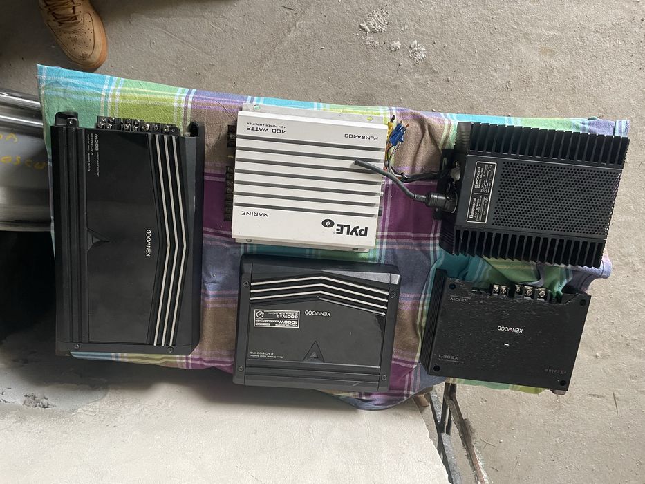 Підсилювачі звуку Pioner/Alpine