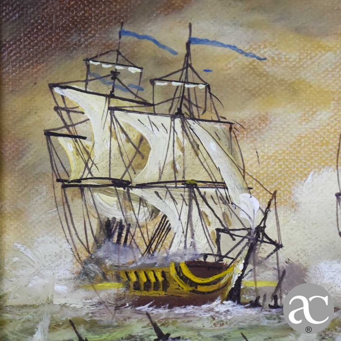 Óleo sobre tela do Artista João Peixoto, com moldura