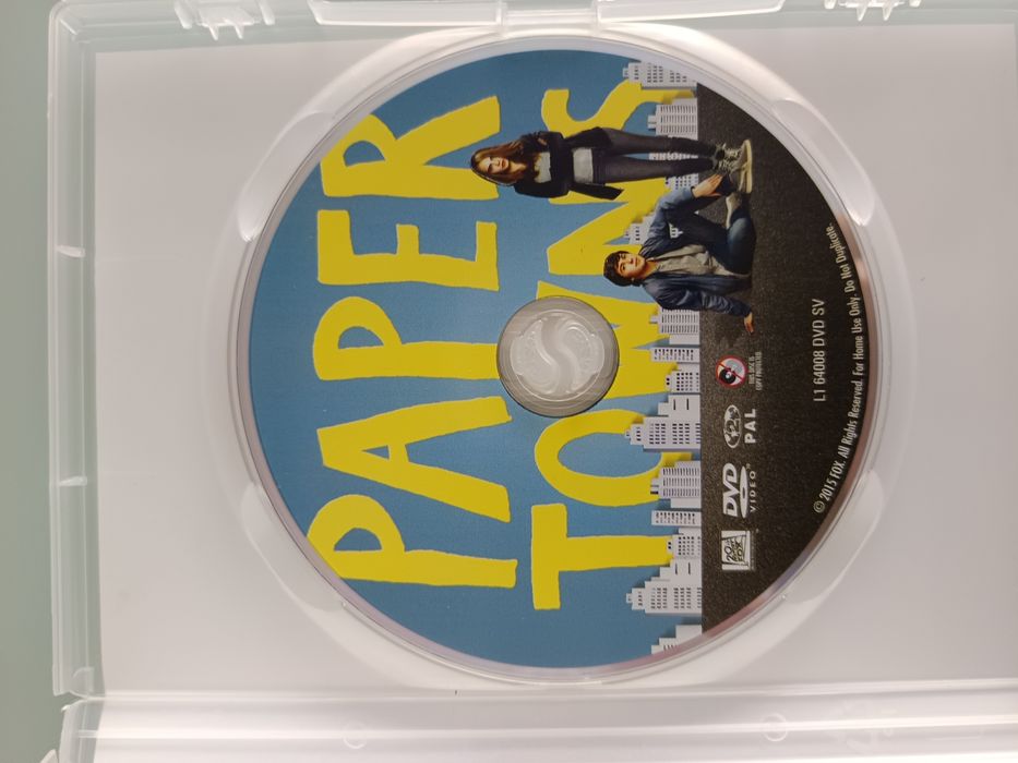 DVD cidades de papel