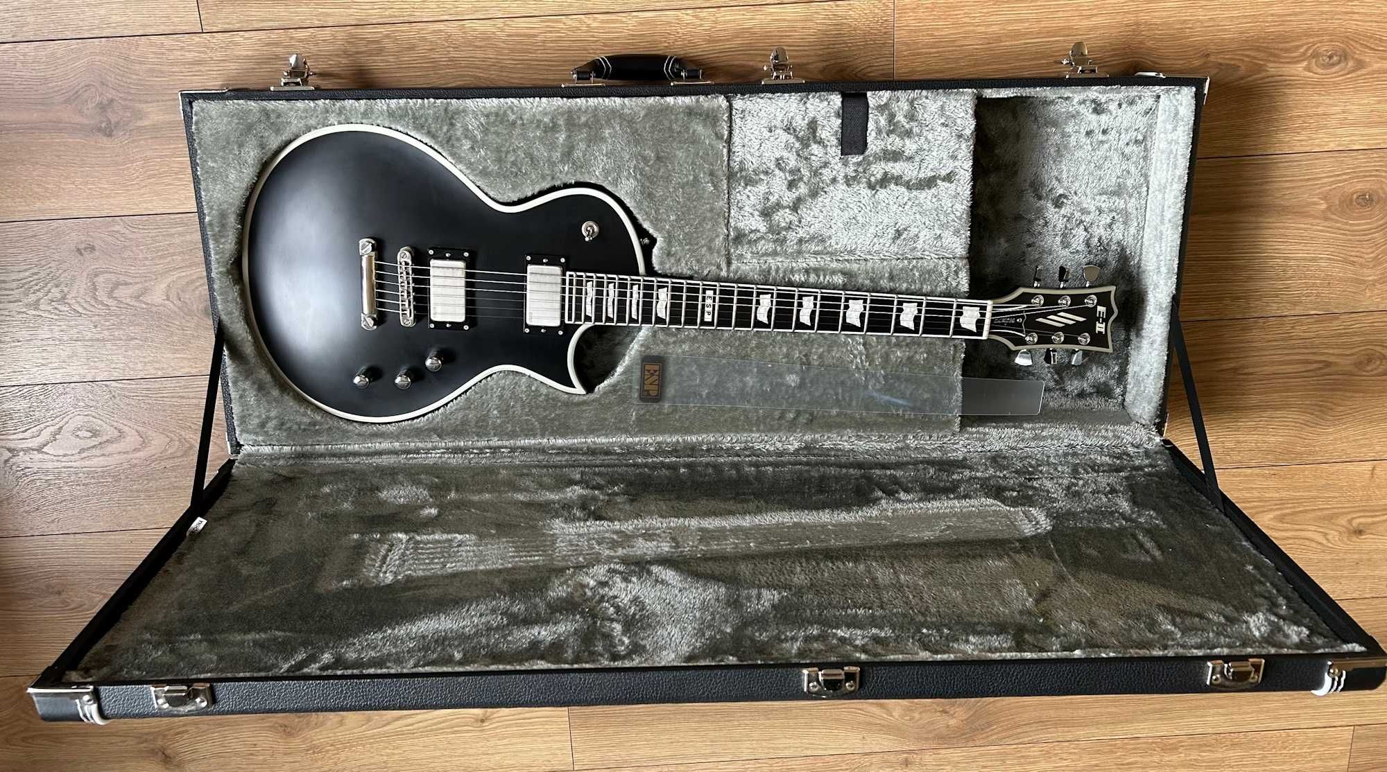 Gitara ESP E-II Eclipse BB BLKS 2022 + hard case ESP - Made