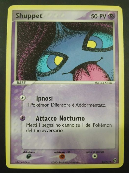 Shuppet (EX Dragon 43/97) muito bom estado!!