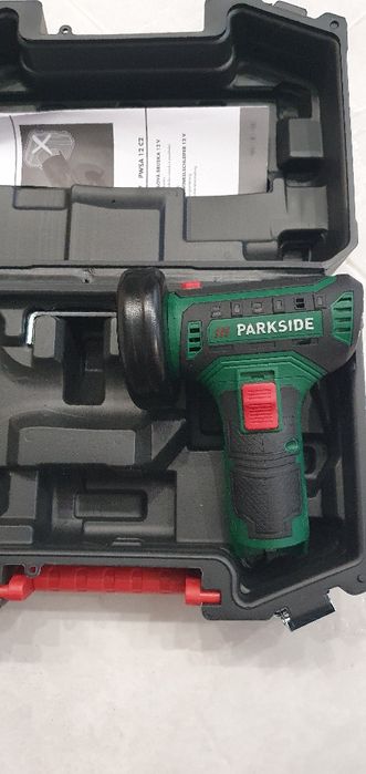 Аккумуляторная мини болгарка Parkside 2023г. выпуска