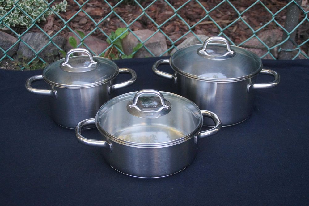 Garnki Fissler 3 sztuki