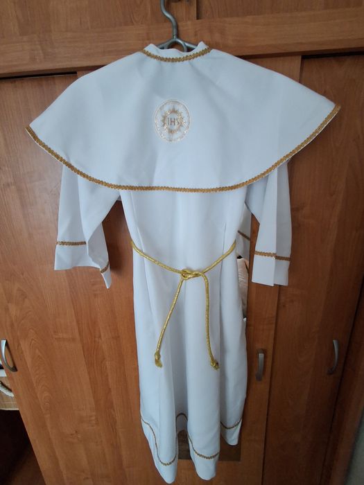 Alba komunijna dla dziewczynki 134 cm