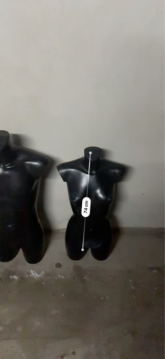 Manekin sklepowy na ubrania damski   półpostacie