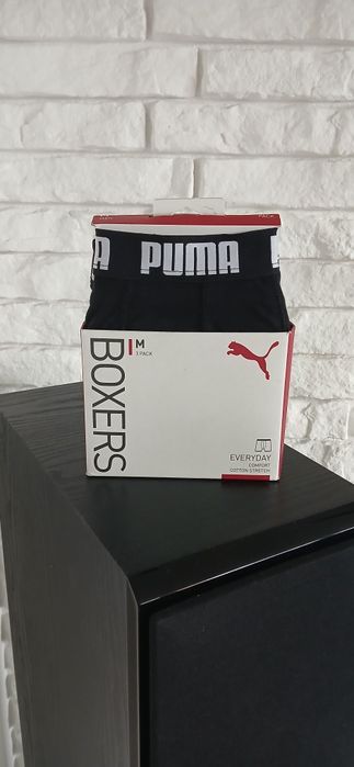 Bokserki męskie PUMA rozmiar M (3 pary) NOWE