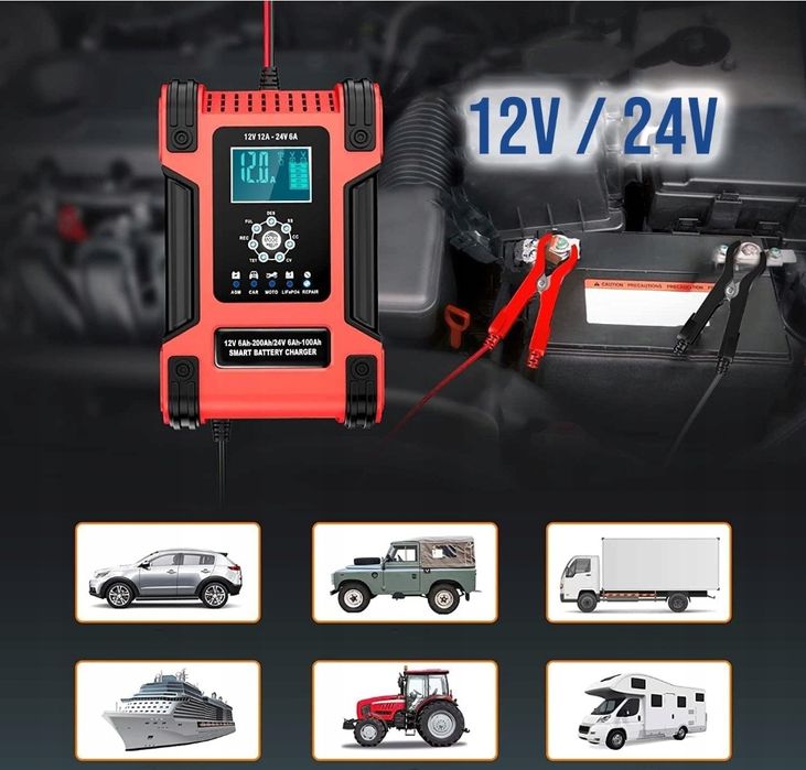 Prostownik z odsiarczaniem akumlatorow