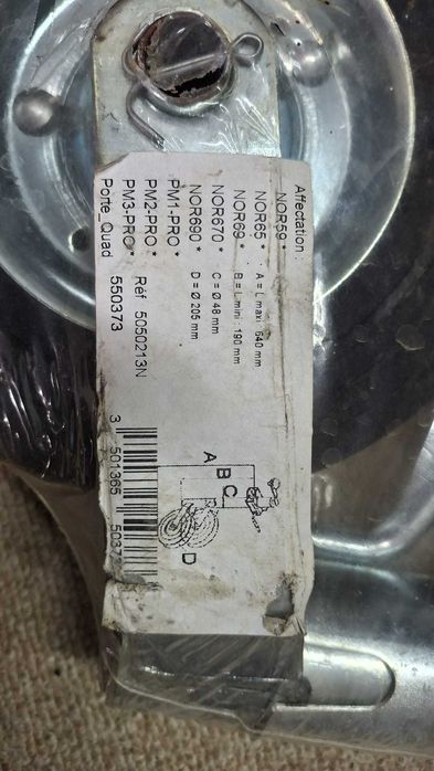 Roda Jockey com abraçadeira