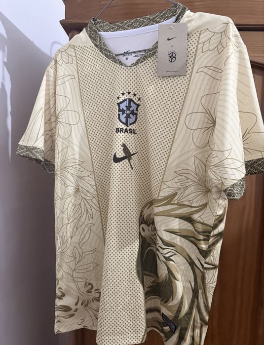Camisola de futebol do brazil personalizada
