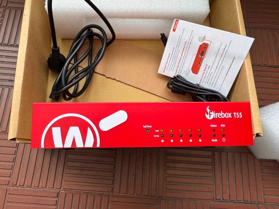 WatchGuard Firebox T55 Firewall64284365623810121
