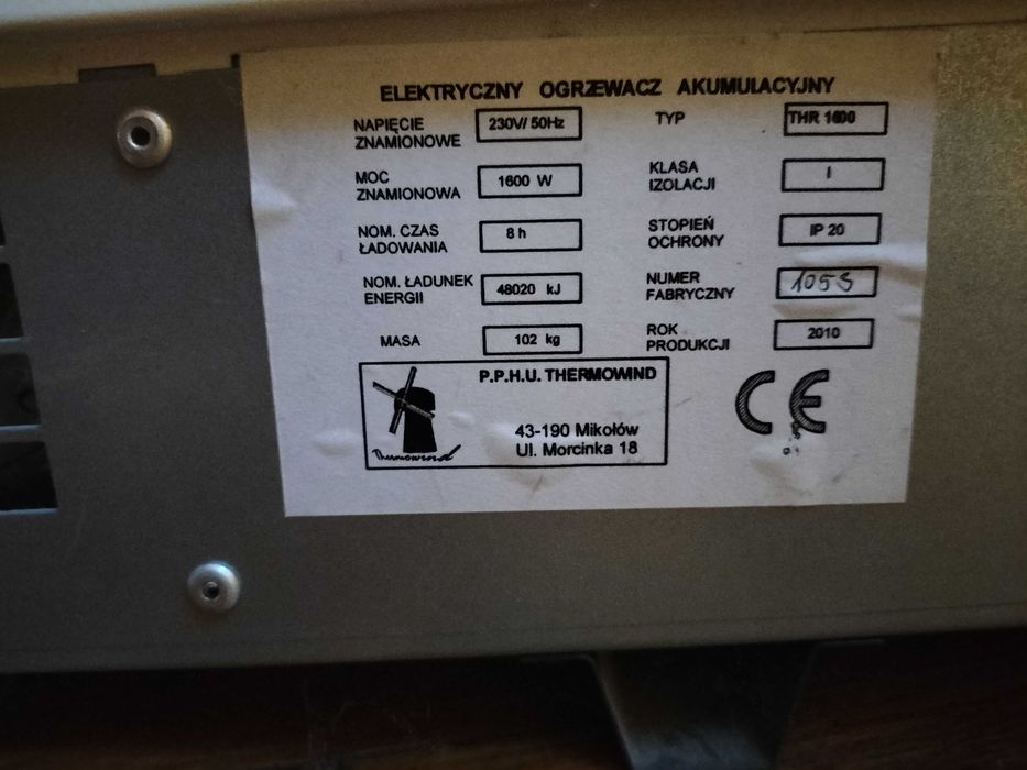 Elektryczne piece akumulacyjne
