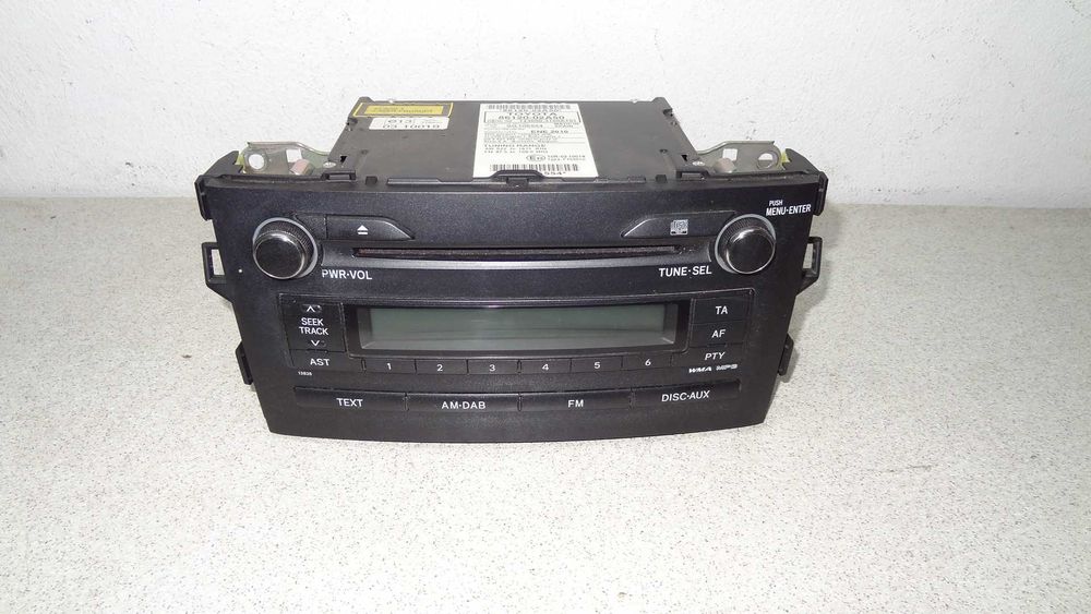 Toyota auris I lift radio cd 86120_02A50
