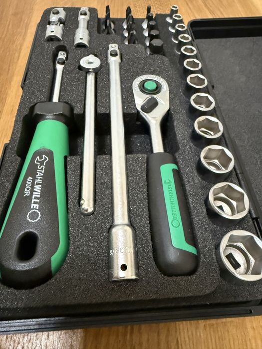 Zestaw kluczy nasadowych Stahlwille 40/23/6 KN 96011136 1/4 NOWE sklep 1000 zl