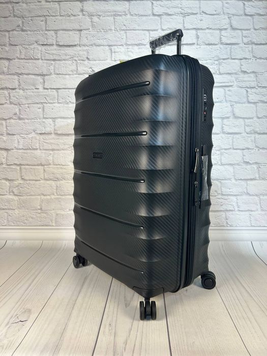 Валіза велика 4 колеса 242B/L синя Airtex (Франція