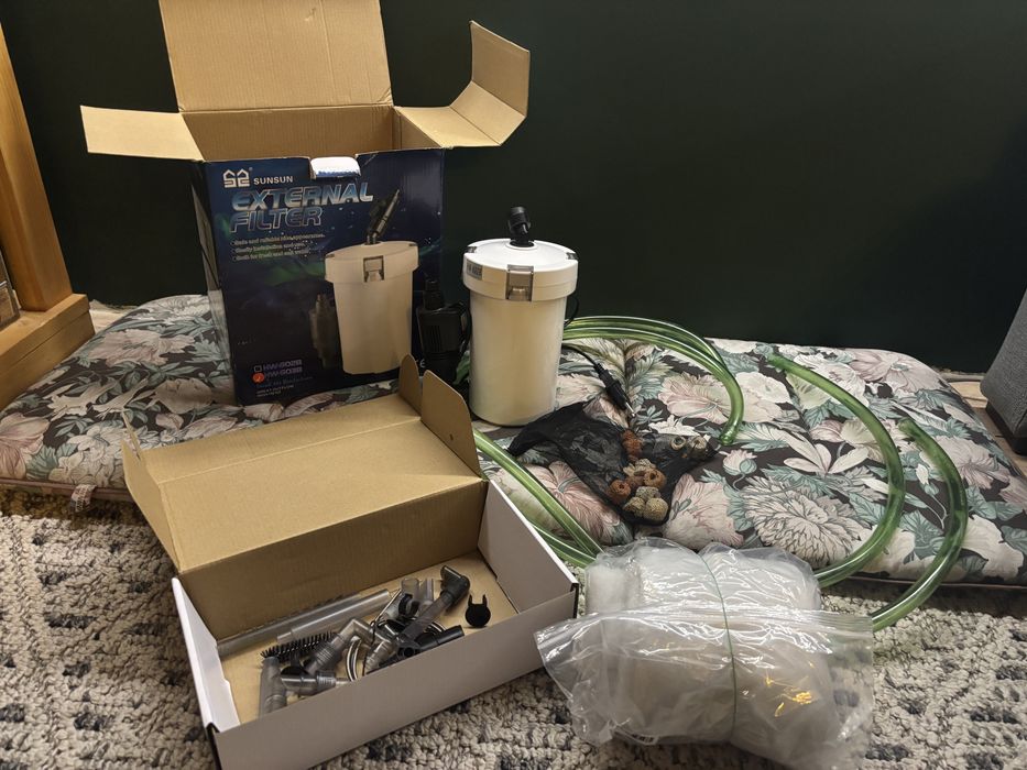 Filtr zewnetrzny HW-602B - konpletny zestaw.