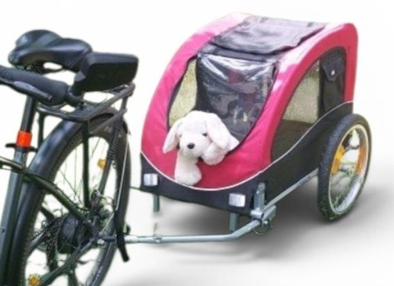 Przyczepka rowerowa Trixie dla psa do 22 kg.  Wysyłka.