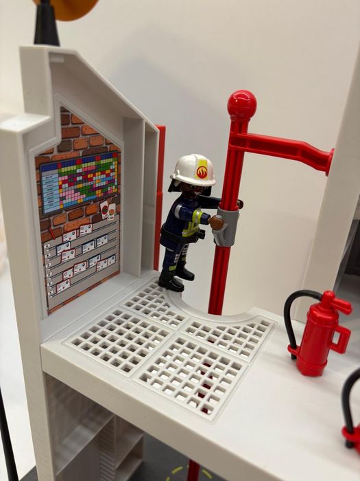Playmobil 9462 Remiza, wóz strażacki, Quad Baggy