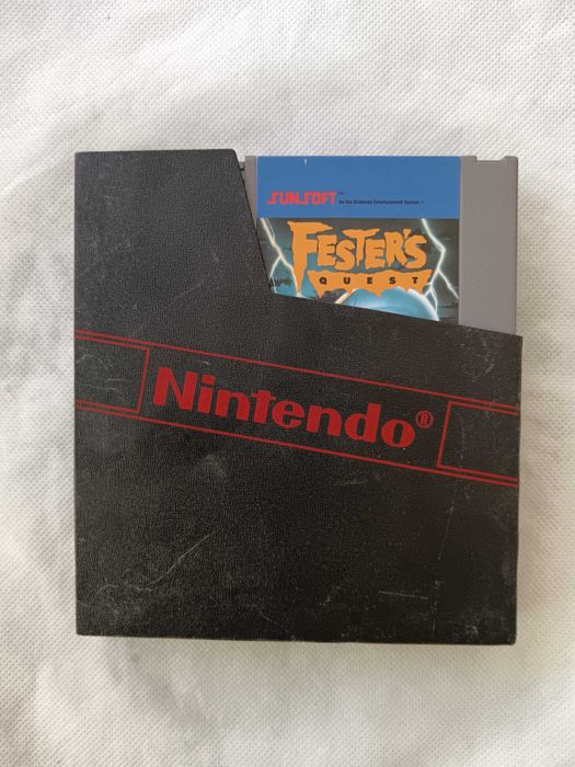Fester's Quest [NES, 1990] Solto com capa da Nintendo – Autêntico