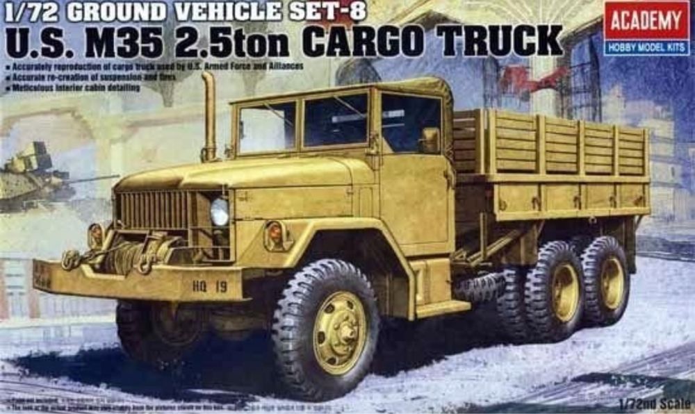 Academy 13410 ciężarówka M35 U.S. Cargo Truck model 1:72