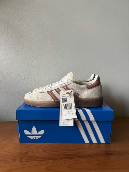 Nowe Adidas Originals Handball Spezial 39 brąz brązowe beż beżowe buty sportowe tenisówki