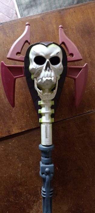 Skeletor Skull Staff He-Man 1990 Mattel