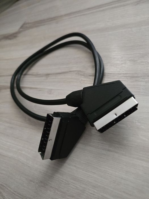 Kabel euro scart 1m