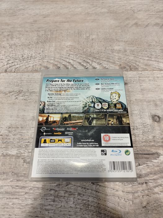 Gra fallout 3 goty ps3