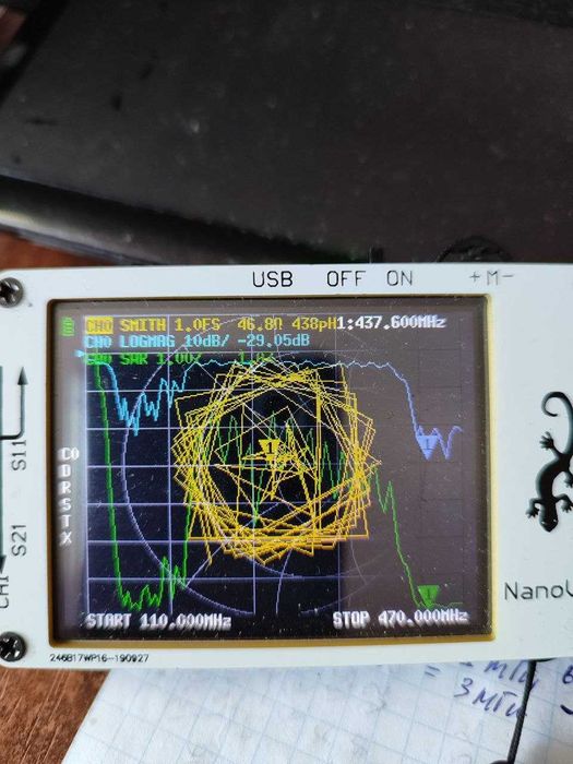 Логопериодическая, гармониковая, направленная VHF-UHF антенна 11ел.: 5 ...
