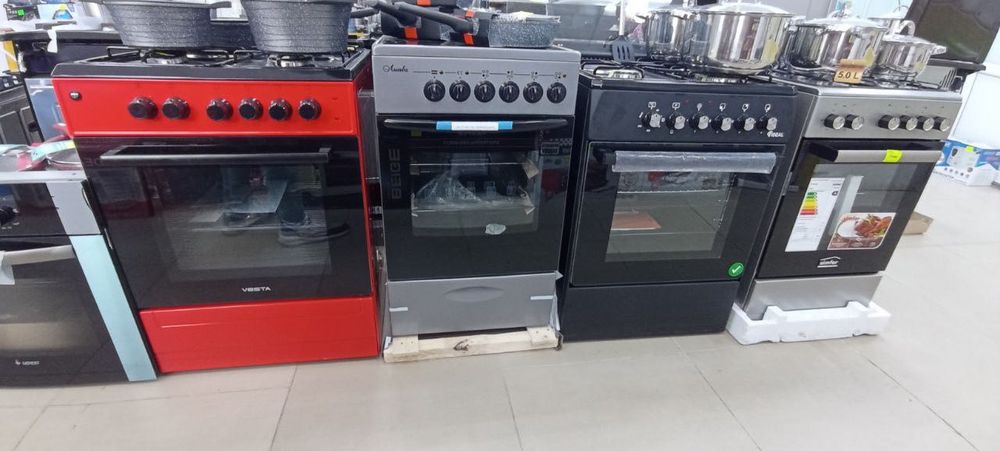 Комбінована/газова плита BEKO 50/60 см з ЄС гарантія доставка загос