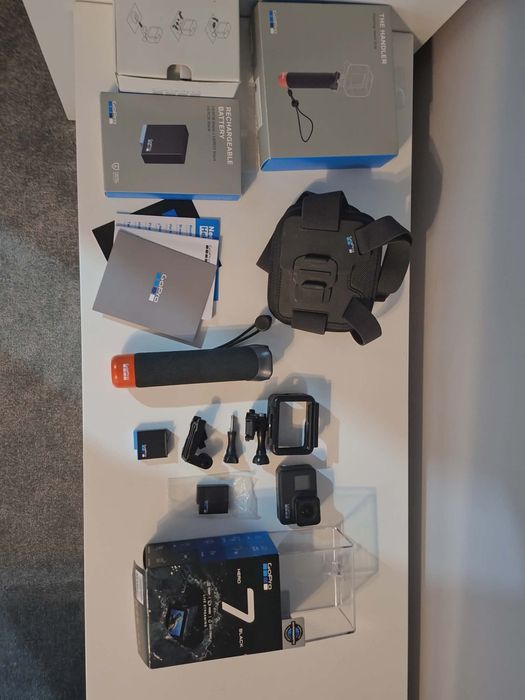 GoPro Hero 7 black edition/duzo dodatkow